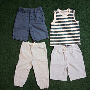 Stylish 4-Piece Boys' Summer Bundle (Nautica, Primark, Kids Headquarters)